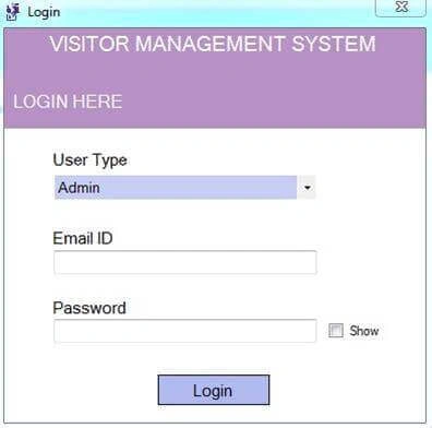 Secure Login Interface